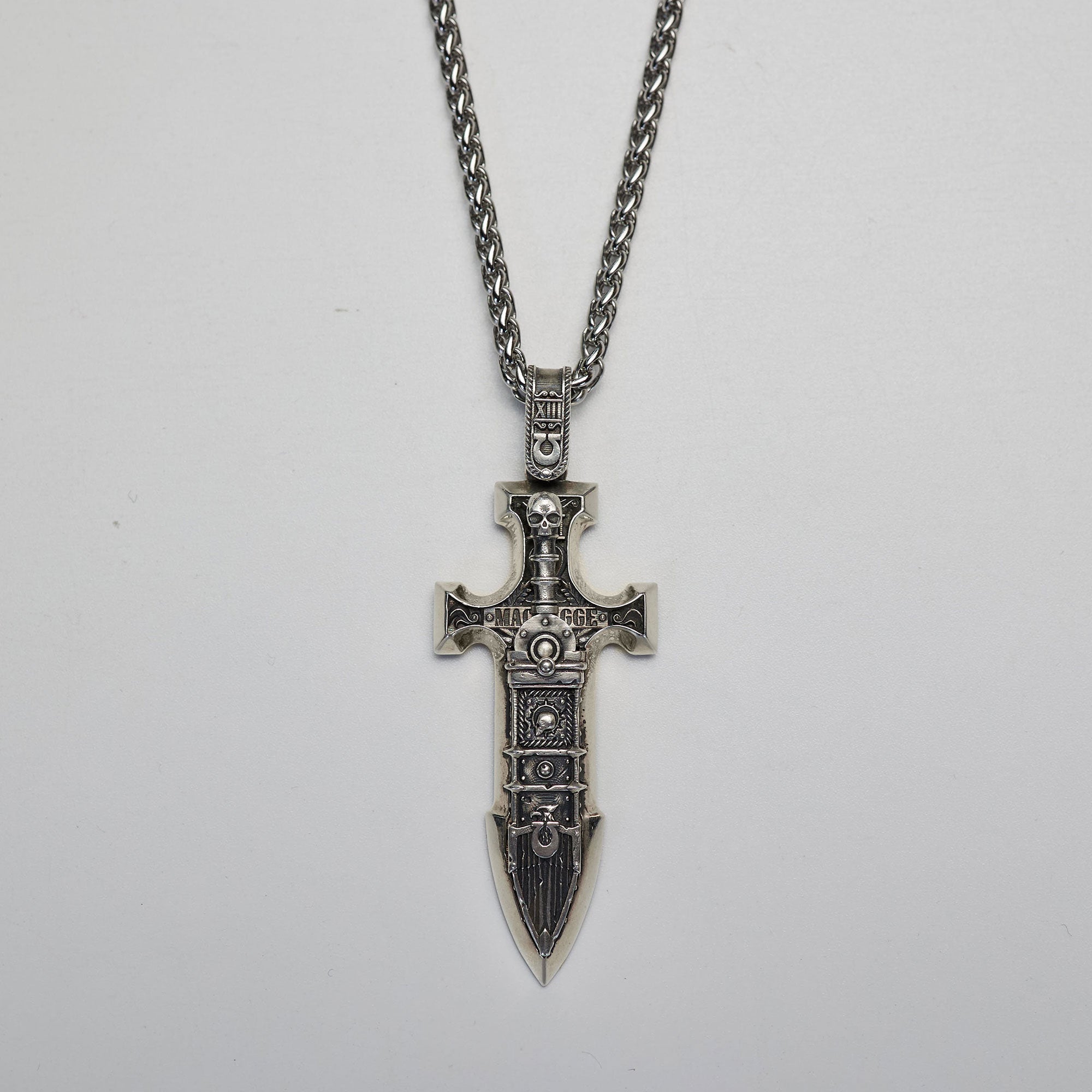 Warhammer 40K Blade of Roboute Guilliman Gladius Incandor Pendant by Starforged